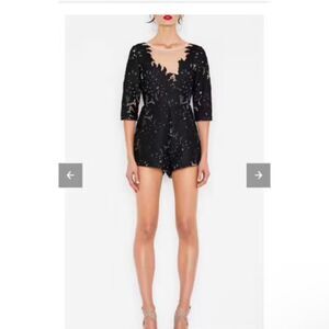 Alice McCall Women's Black Playsuit romper